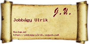 Jobbágy Ulrik névjegykártya